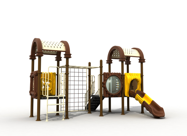 Adventured Super Design Garden Use Kids Climbing Frame with Slide Playground Park 